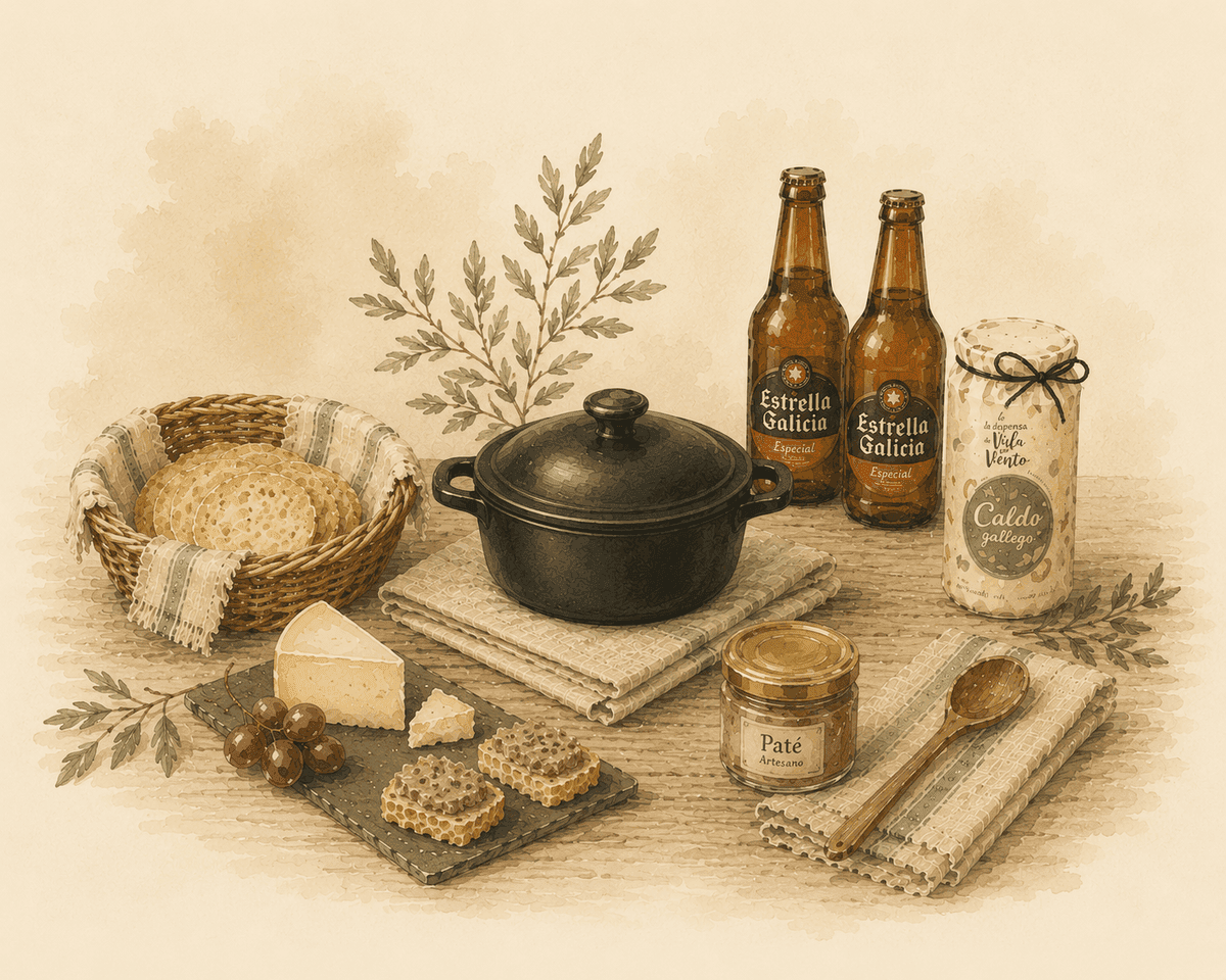 Tapeo A Modiño · Galician broth