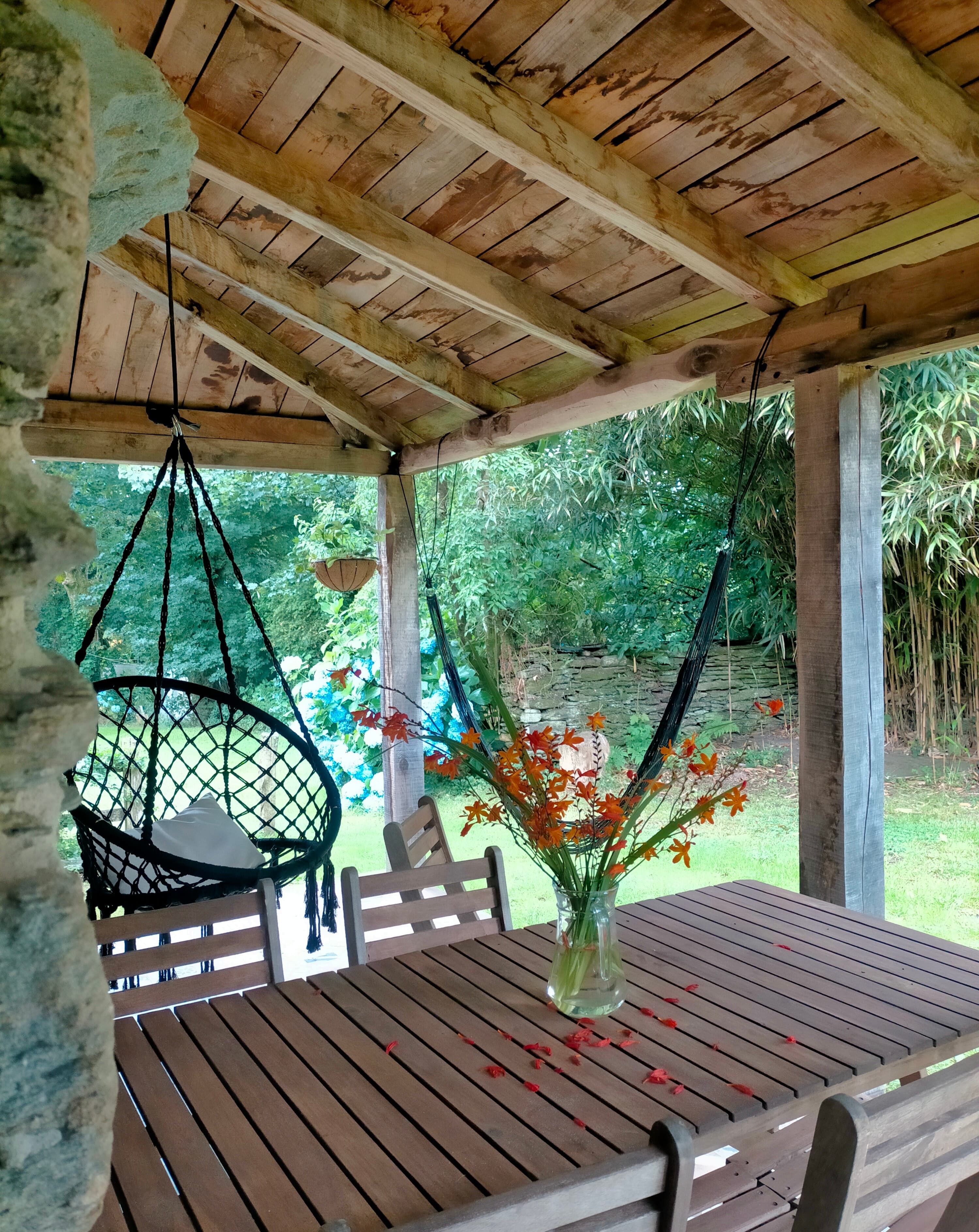 Apartment porch