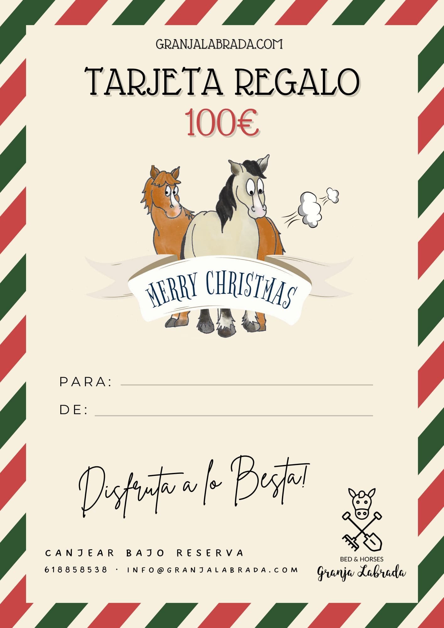 Tarjeta Regalo 100€ Grabja Labrada